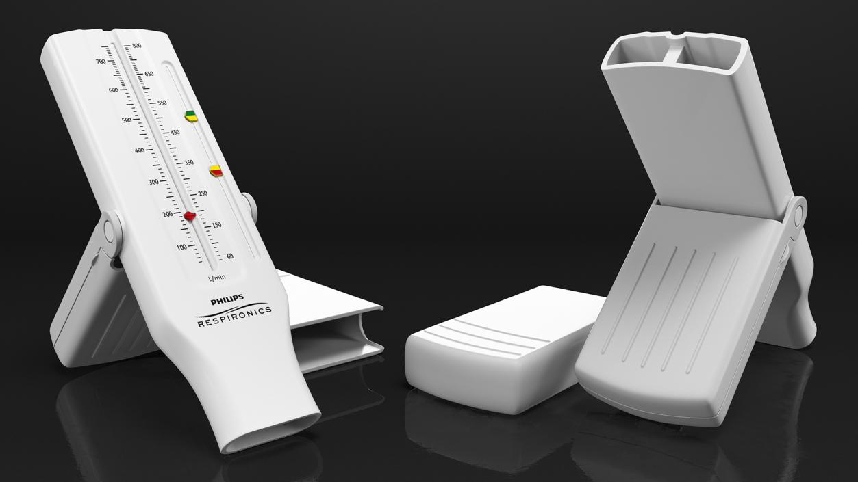 3D model Philips AsthmaCheck Peak Flow Meter