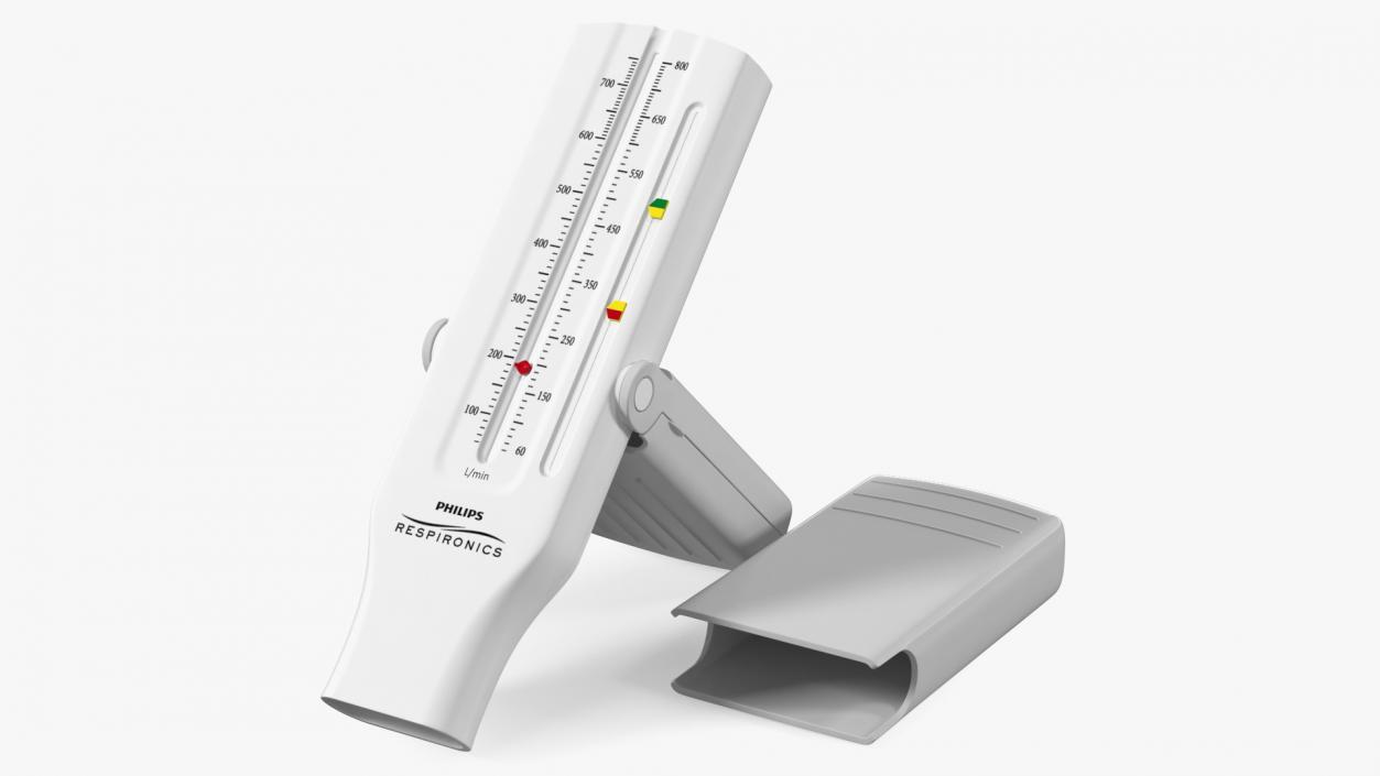 3D model Philips AsthmaCheck Peak Flow Meter