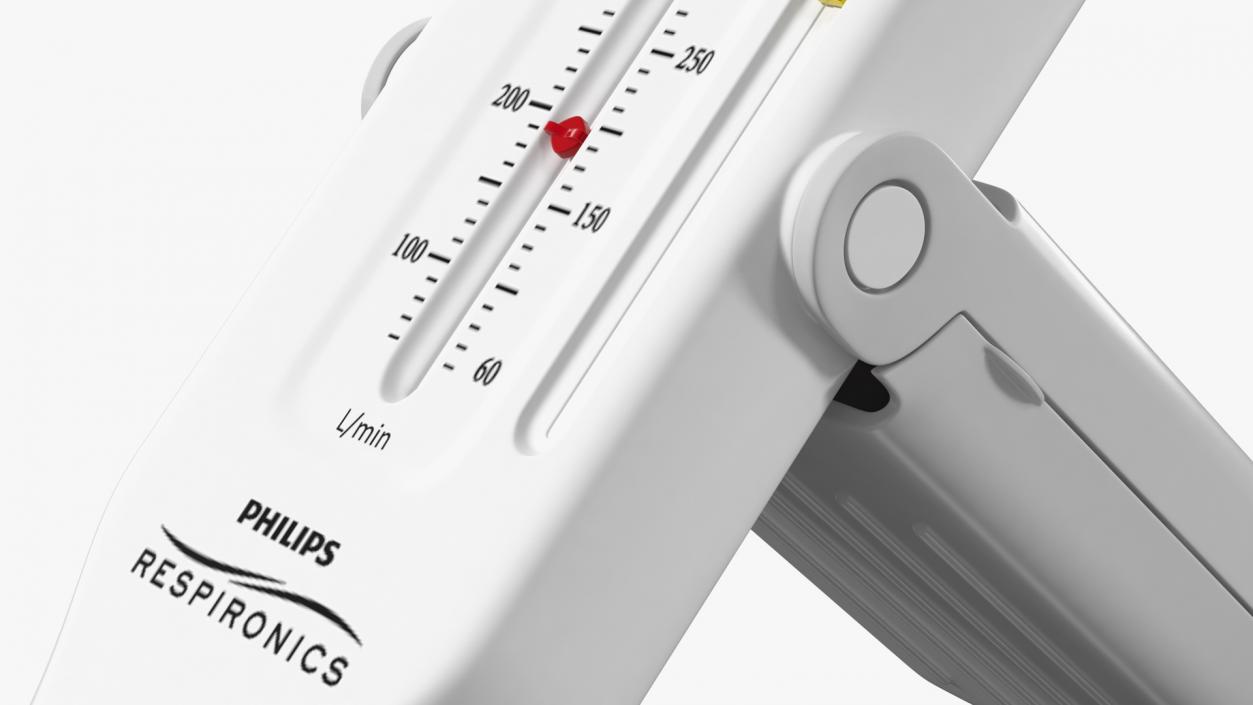 3D model Philips AsthmaCheck Peak Flow Meter