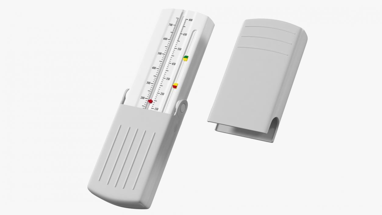 3D model Philips AsthmaCheck Peak Flow Meter