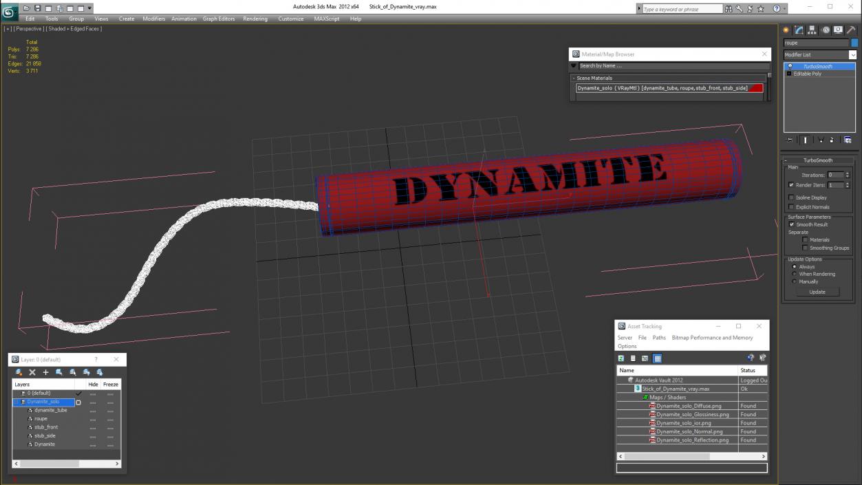 Stick of Dynamite 3D