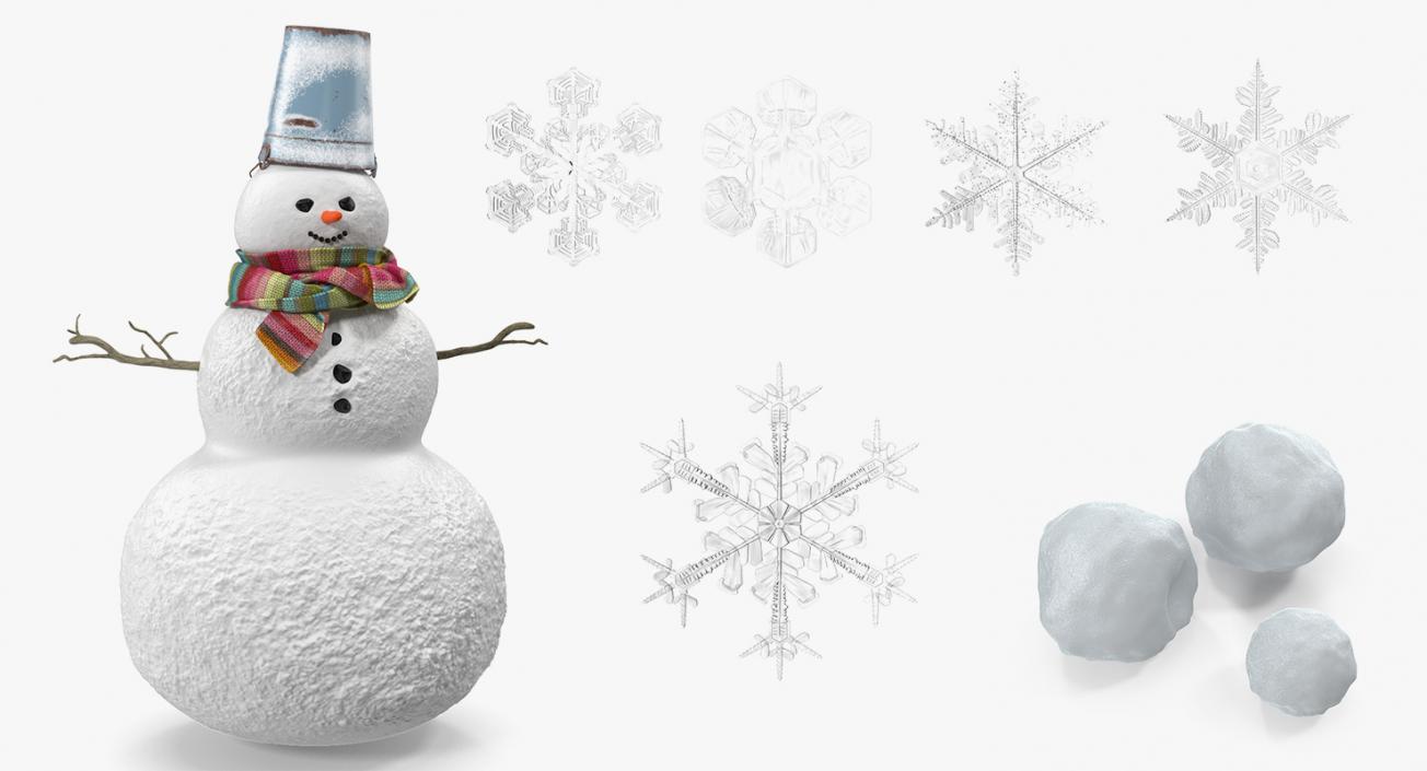 3D model Snow 3D Models Collection