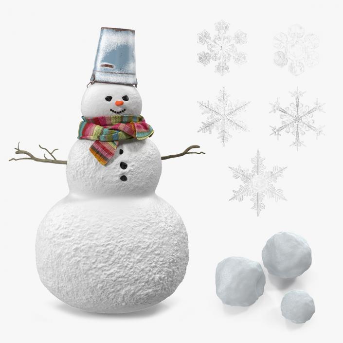 3D model Snow 3D Models Collection