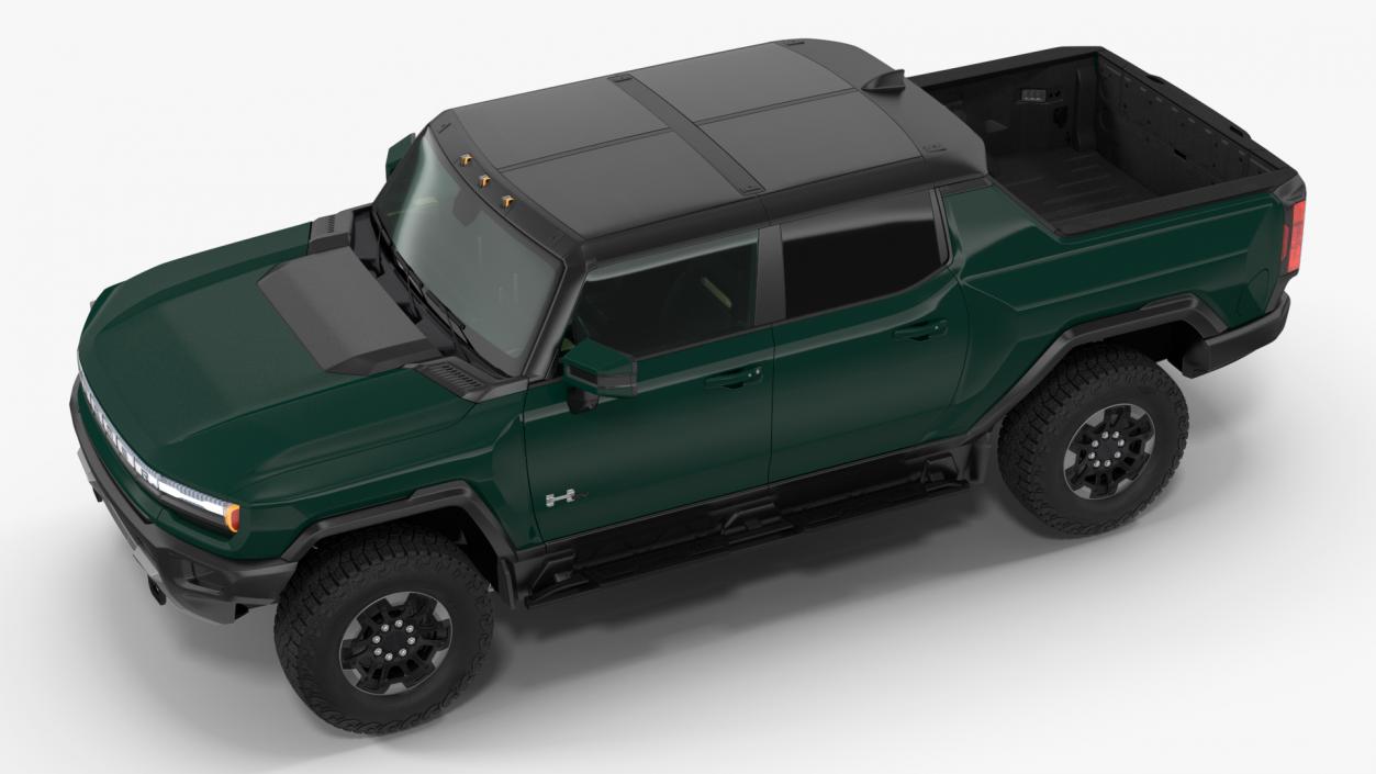 GMC Hummer EV Pickup Simple Interior(1) 3D model