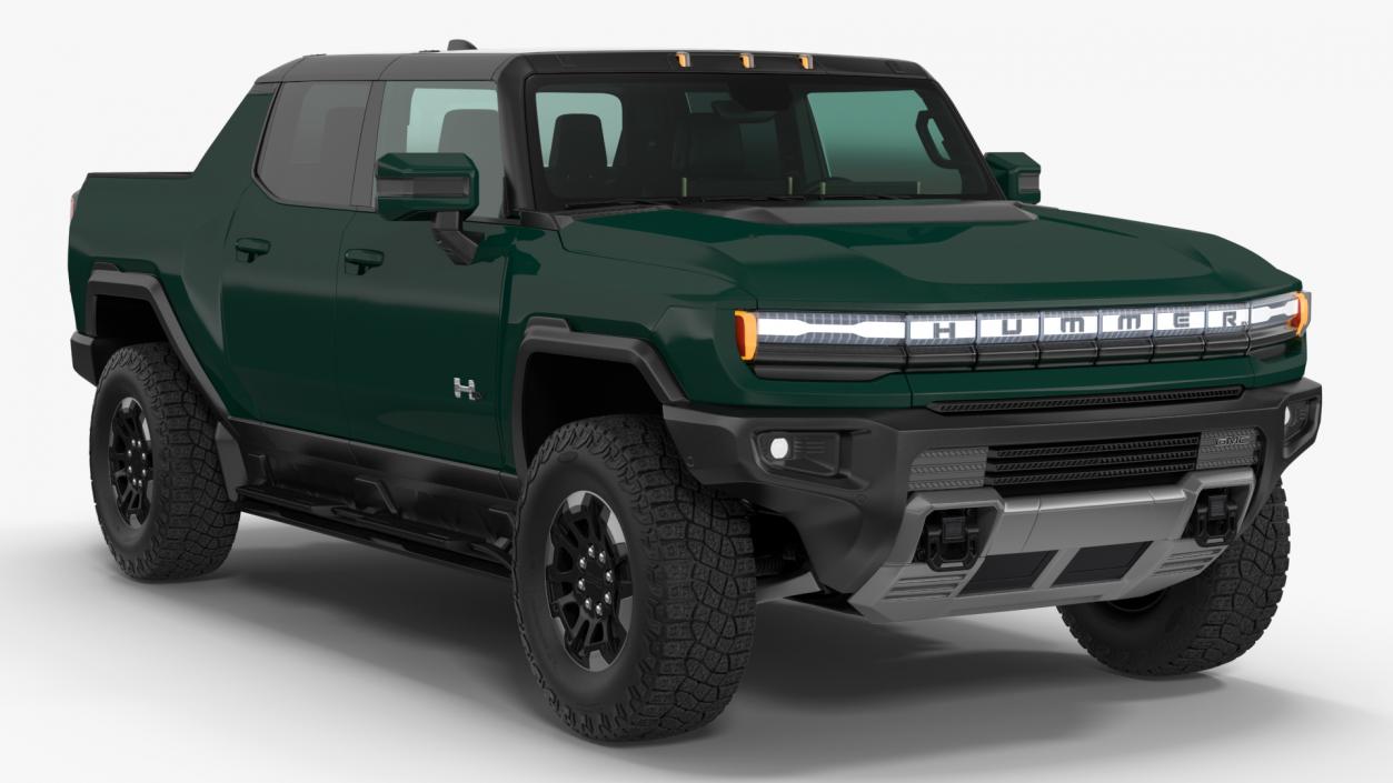 GMC Hummer EV Pickup Simple Interior(1) 3D model