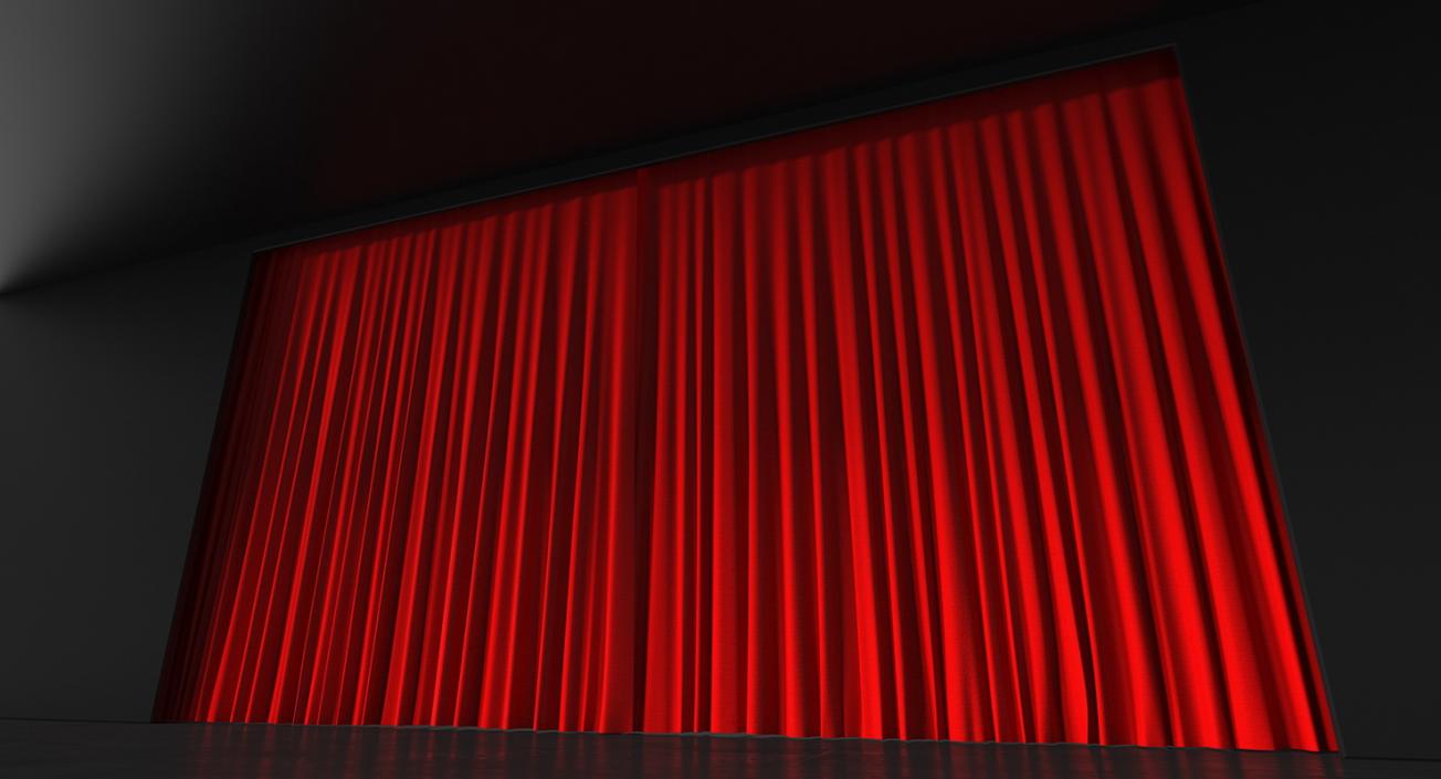 3D model Simple Theater Stage