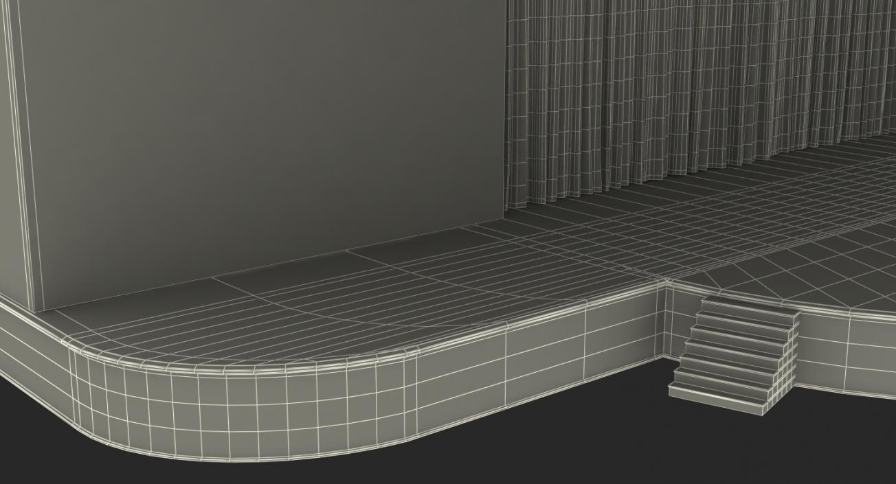 3D model Simple Theater Stage