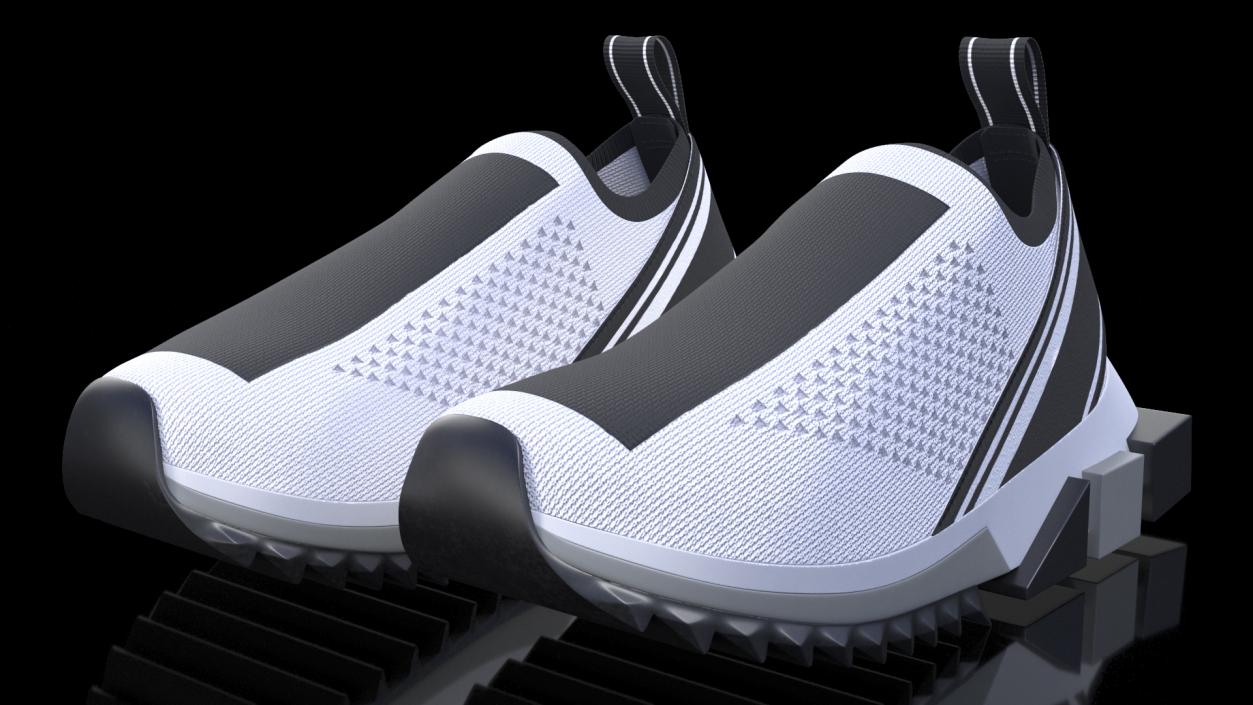 Sneakers White 3D model