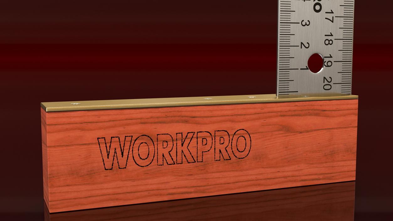 Workpro Carpentry Squares Set 3D model