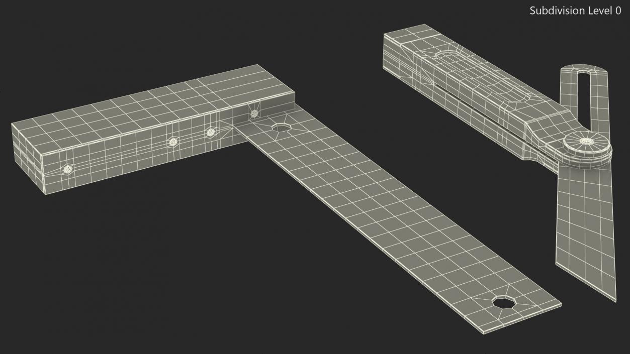 Workpro Carpentry Squares Set 3D model