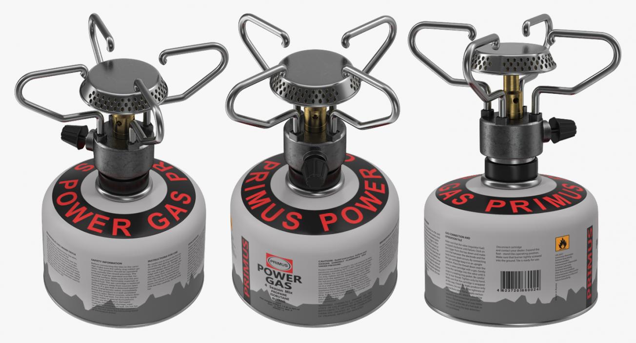 3D Portable Camping Gas Stove