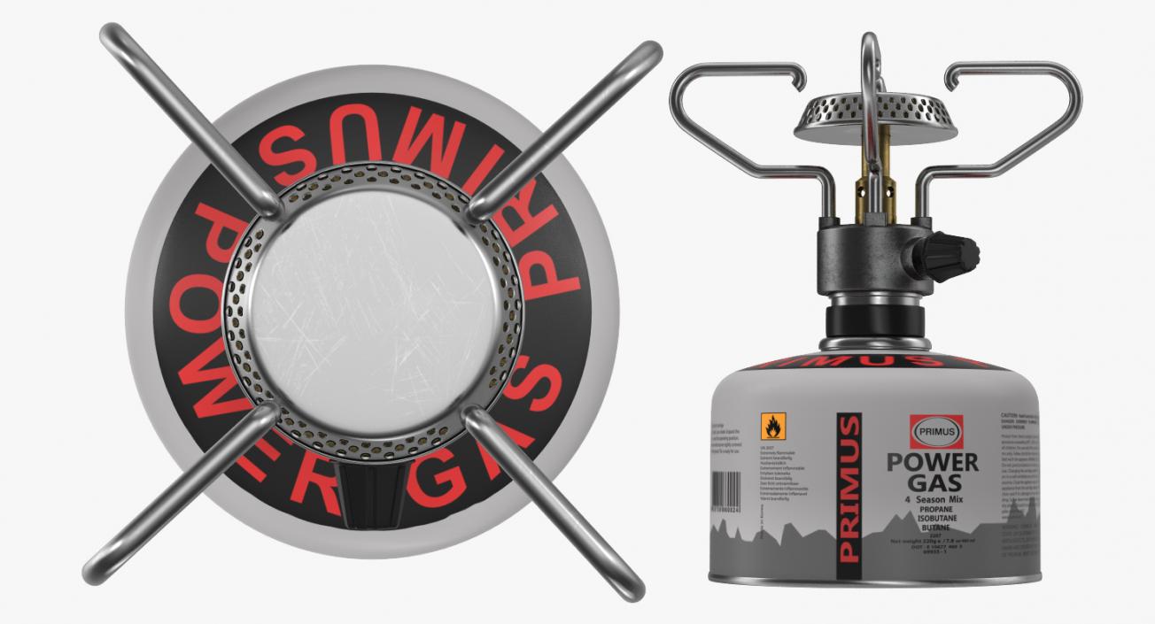 3D Portable Camping Gas Stove