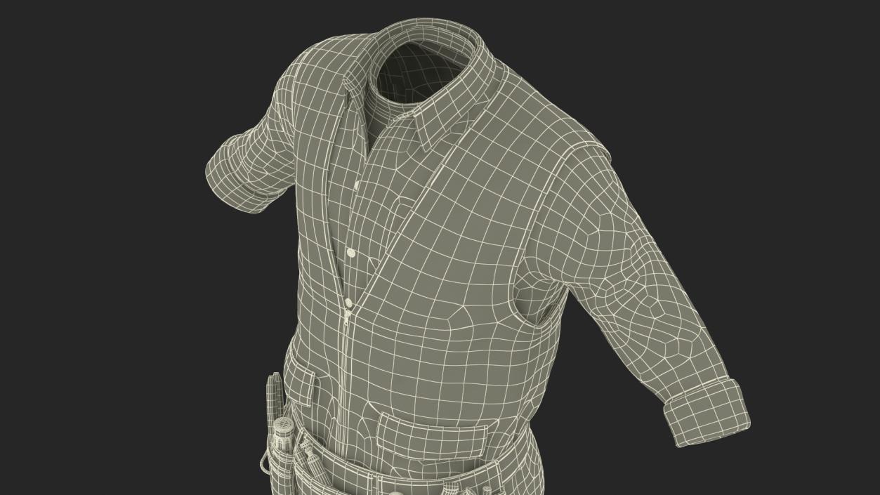 3D Clothing for Construction Workers model