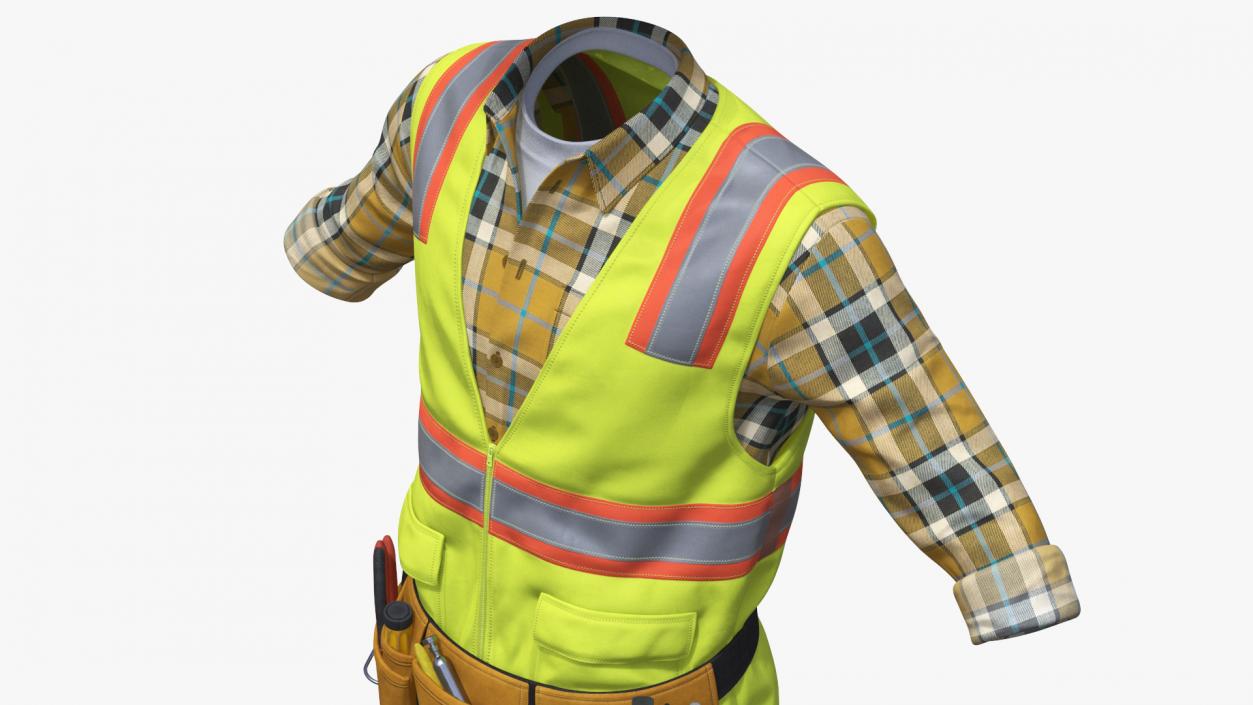 3D Clothing for Construction Workers model