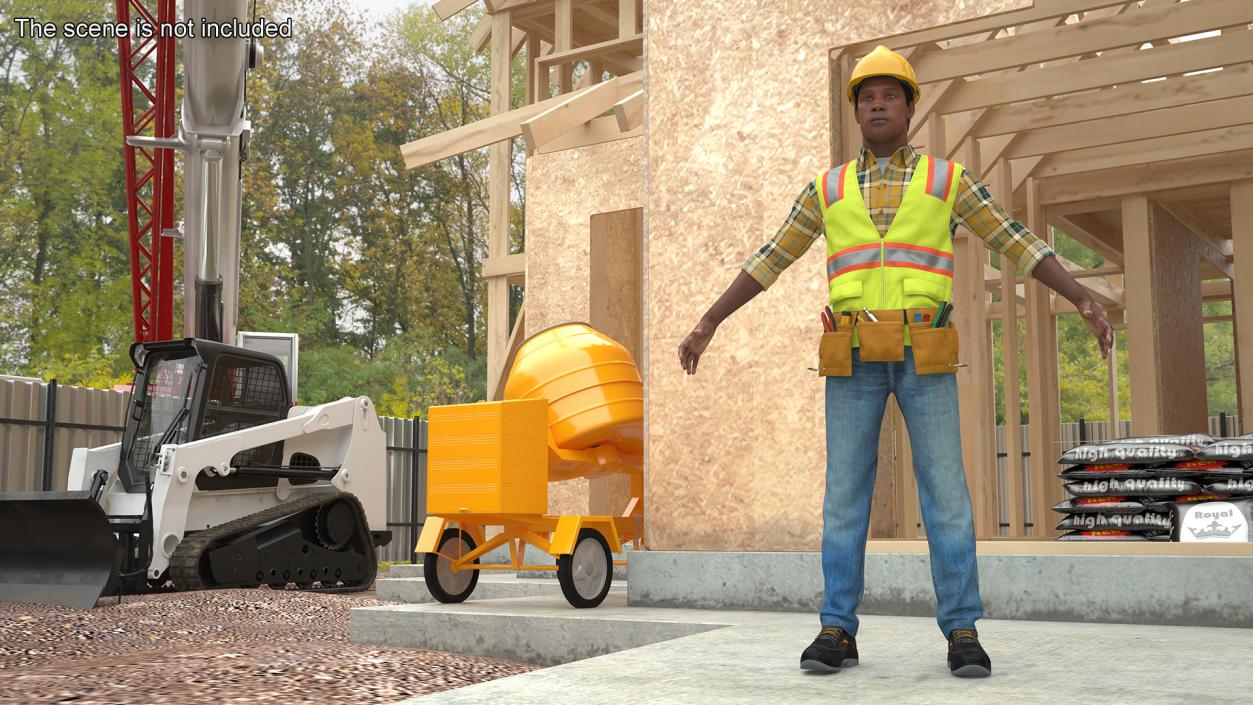 3D Clothing for Construction Workers model