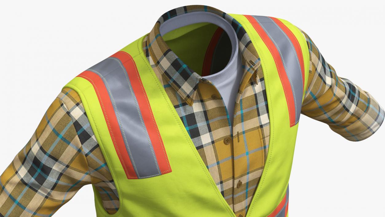 3D Clothing for Construction Workers model