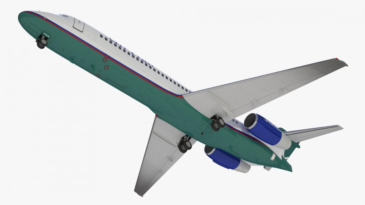 3D Boeing 717 AirTran Airways