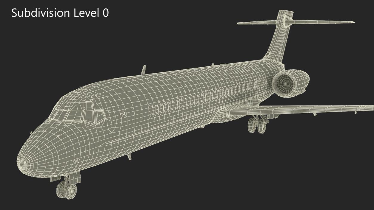 3D Boeing 717 AirTran Airways