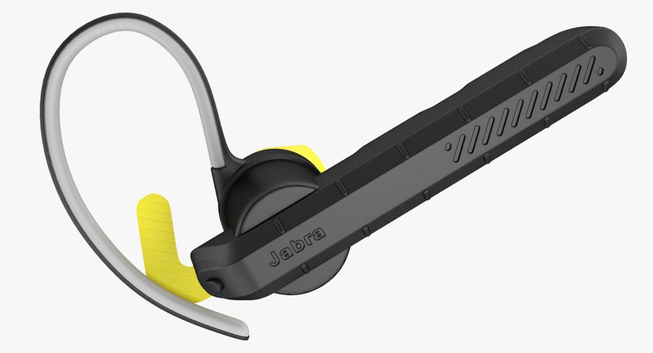 Jabra Steel Industrial Strength Bluetooth Headset 3D model