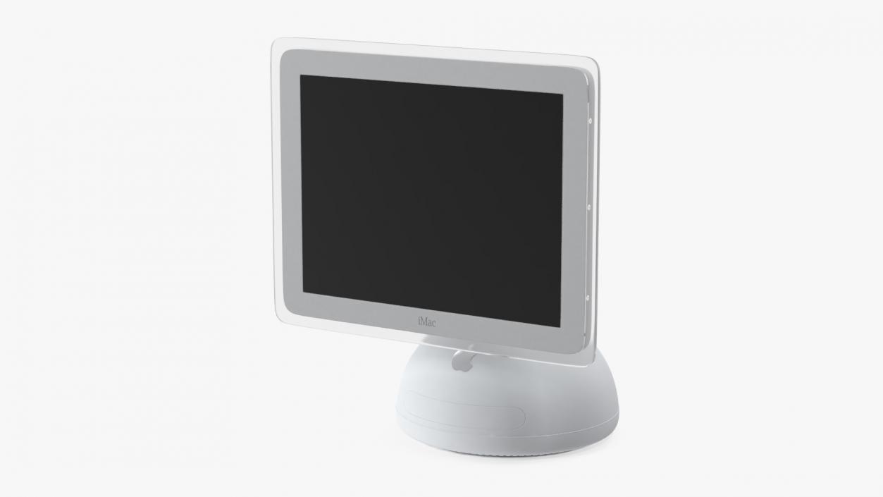 Apple iMac G4 Desktop Computer Rigged 3D