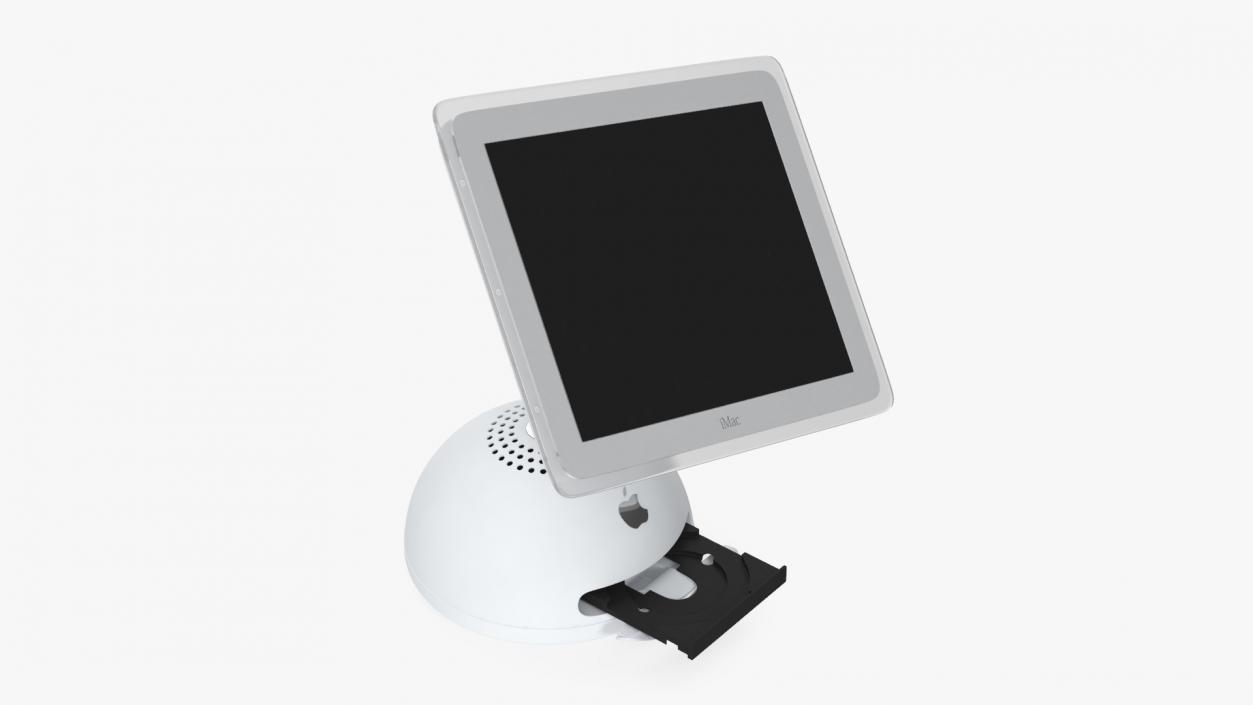 Apple iMac G4 Desktop Computer Rigged 3D