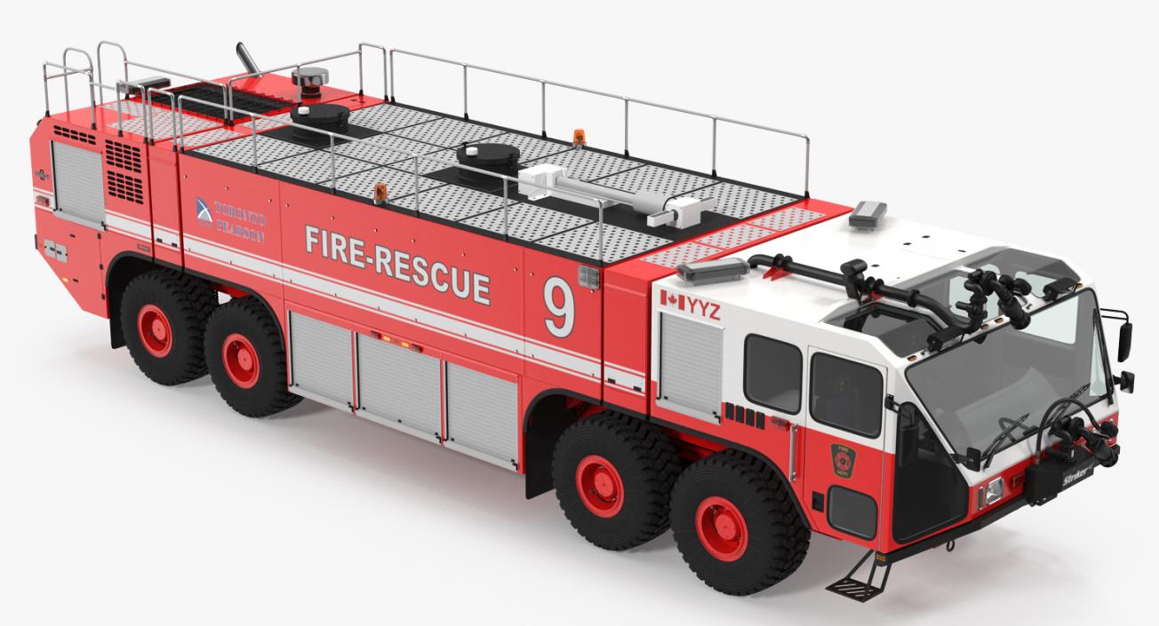 Fire Trucks Collection 6 3D model