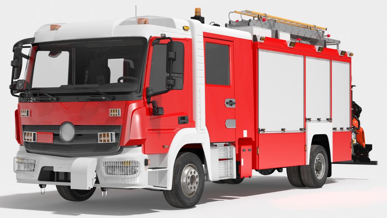 Fire Trucks Collection 6 3D model