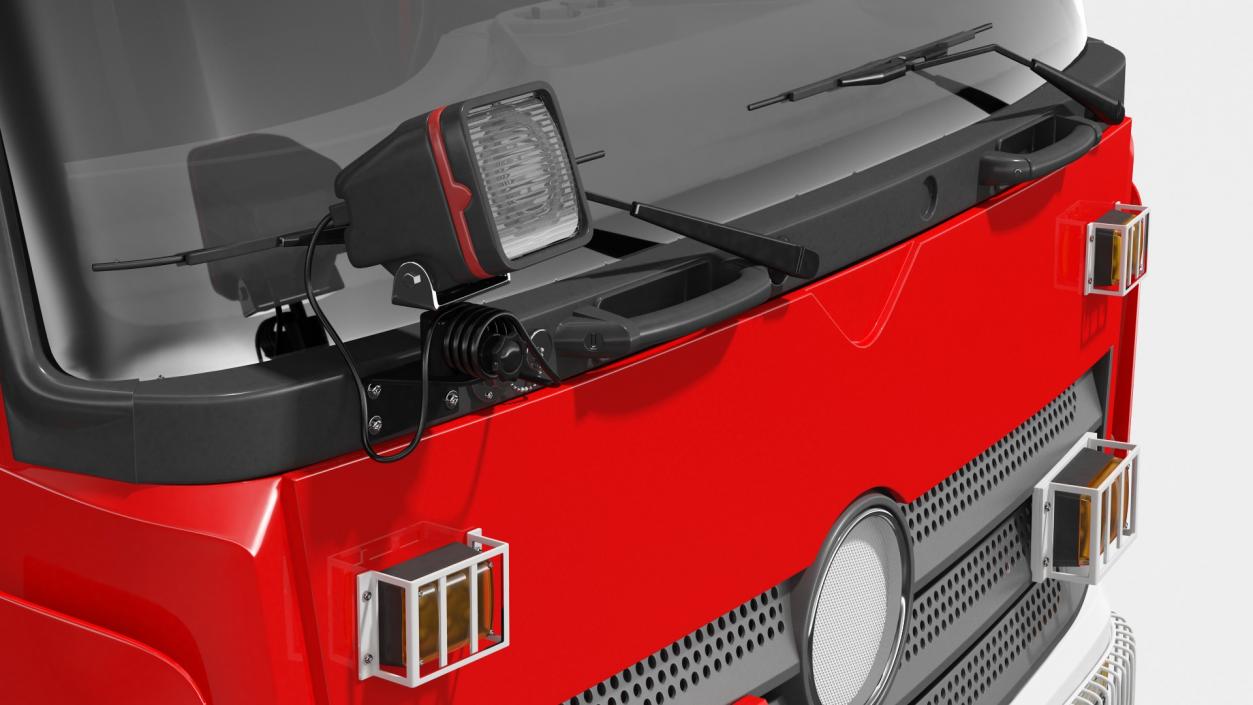 Fire Trucks Collection 6 3D model