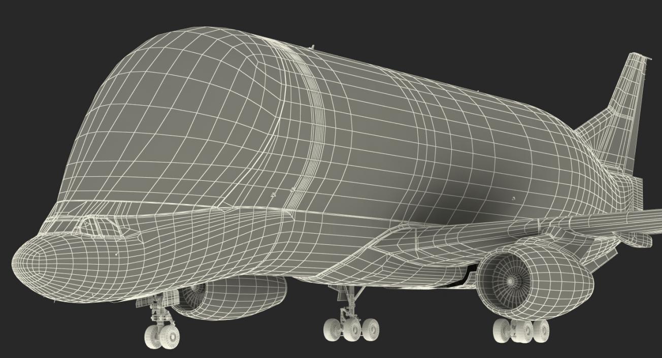 3D model Large Cargo Aircraft