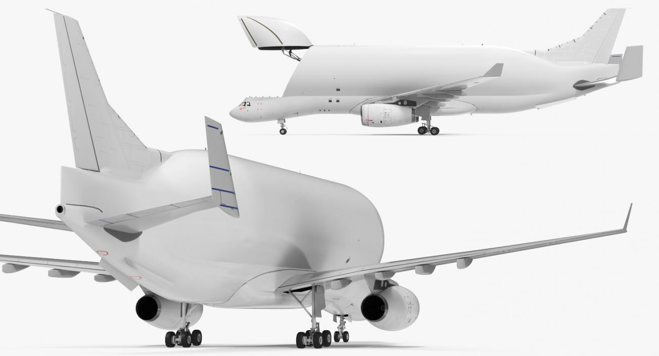 3D model Large Cargo Aircraft