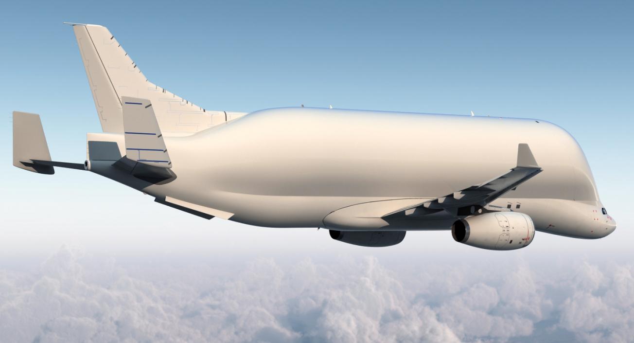 3D model Large Cargo Aircraft