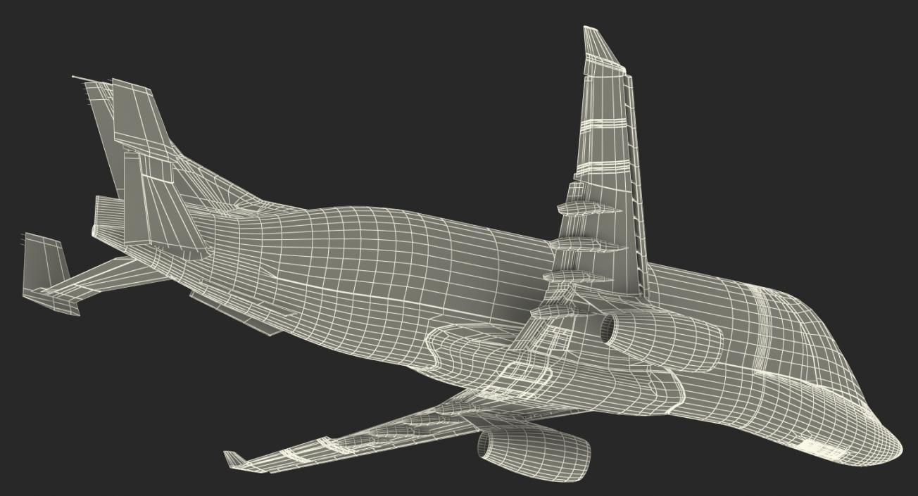 3D model Large Cargo Aircraft