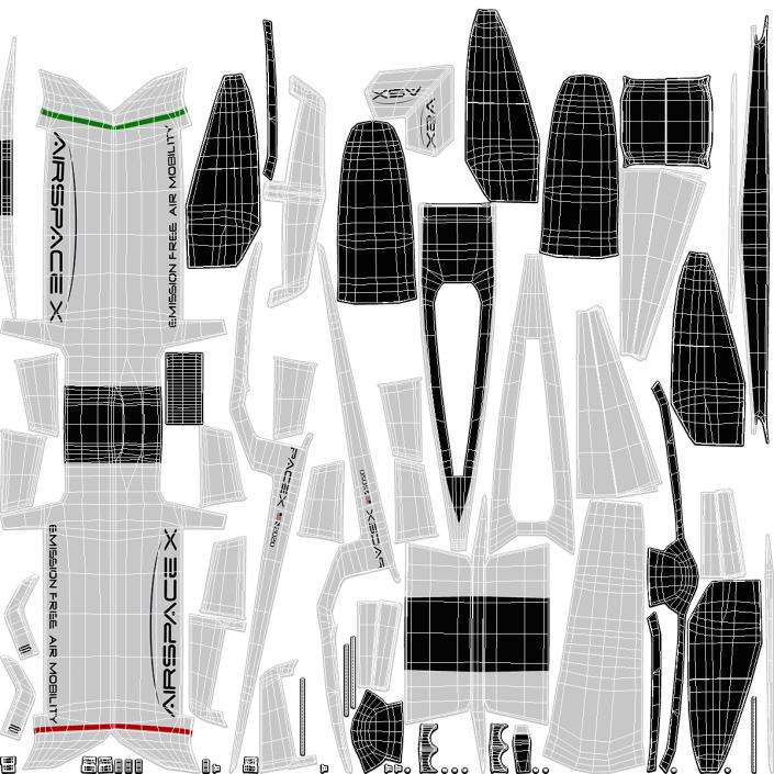 ASX MOBi-One V1 Aircraft 3D model