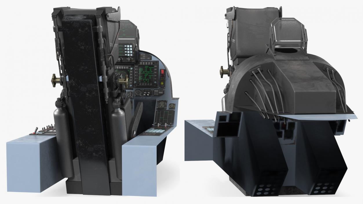 Chengdu J10 A Vigorous Dragon Cockpit 3D