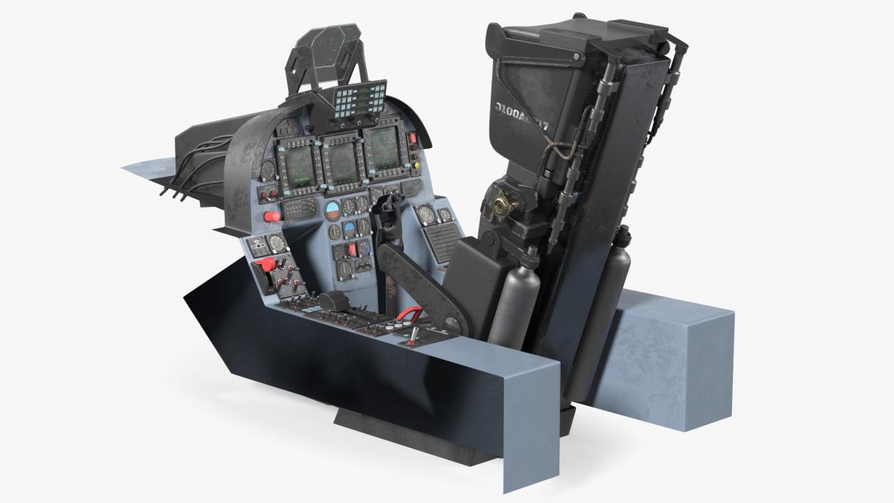 Chengdu J10 A Vigorous Dragon Cockpit 3D