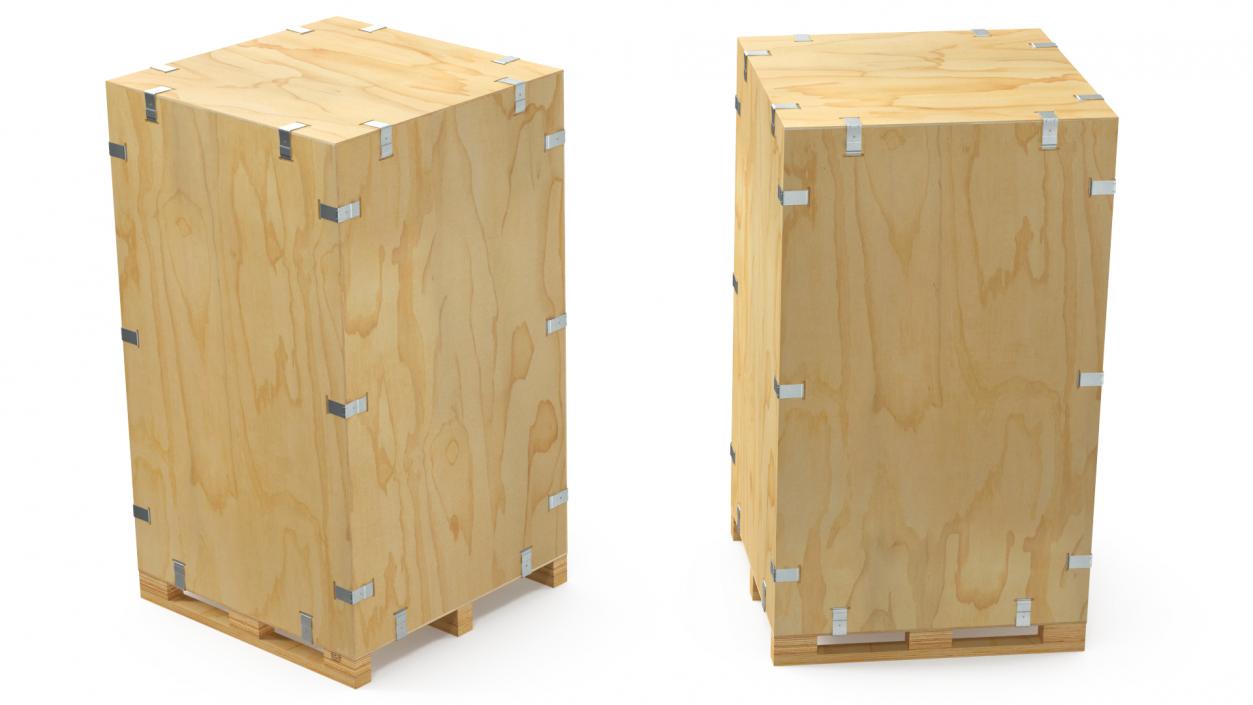 3D model Heavy Duty Shipping Crate