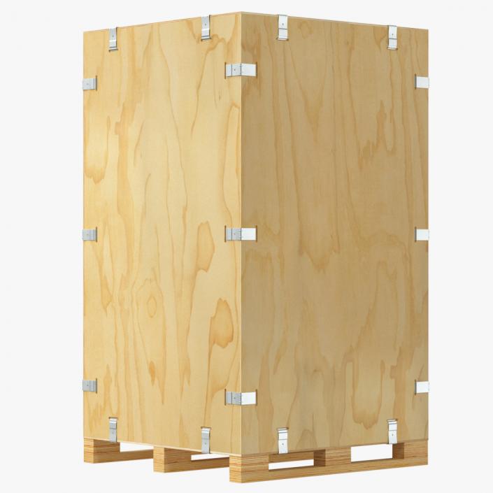 3D model Heavy Duty Shipping Crate