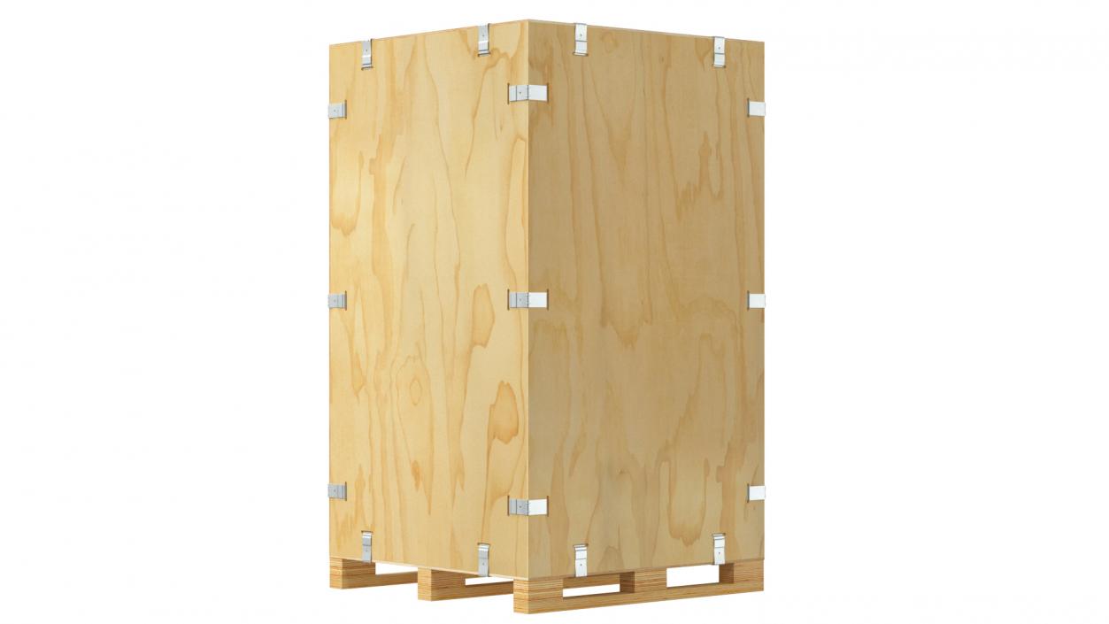 3D model Heavy Duty Shipping Crate