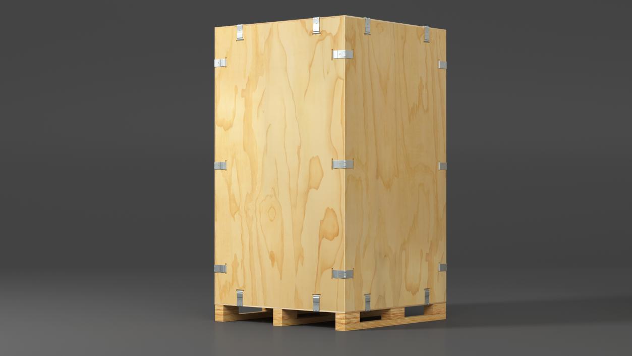 3D model Heavy Duty Shipping Crate