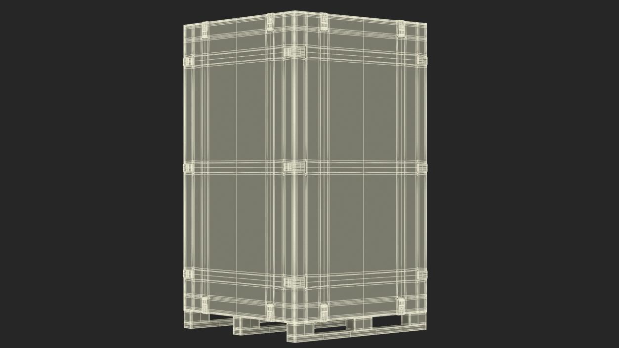 3D model Heavy Duty Shipping Crate