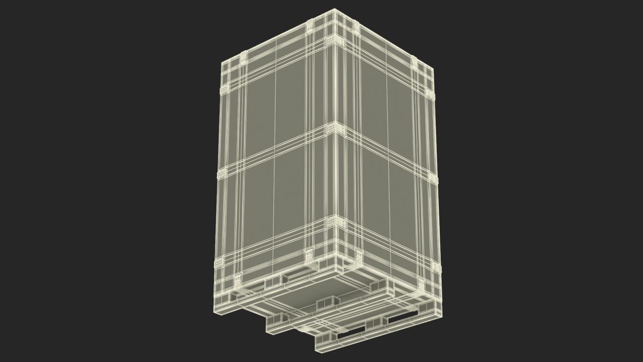 3D model Heavy Duty Shipping Crate