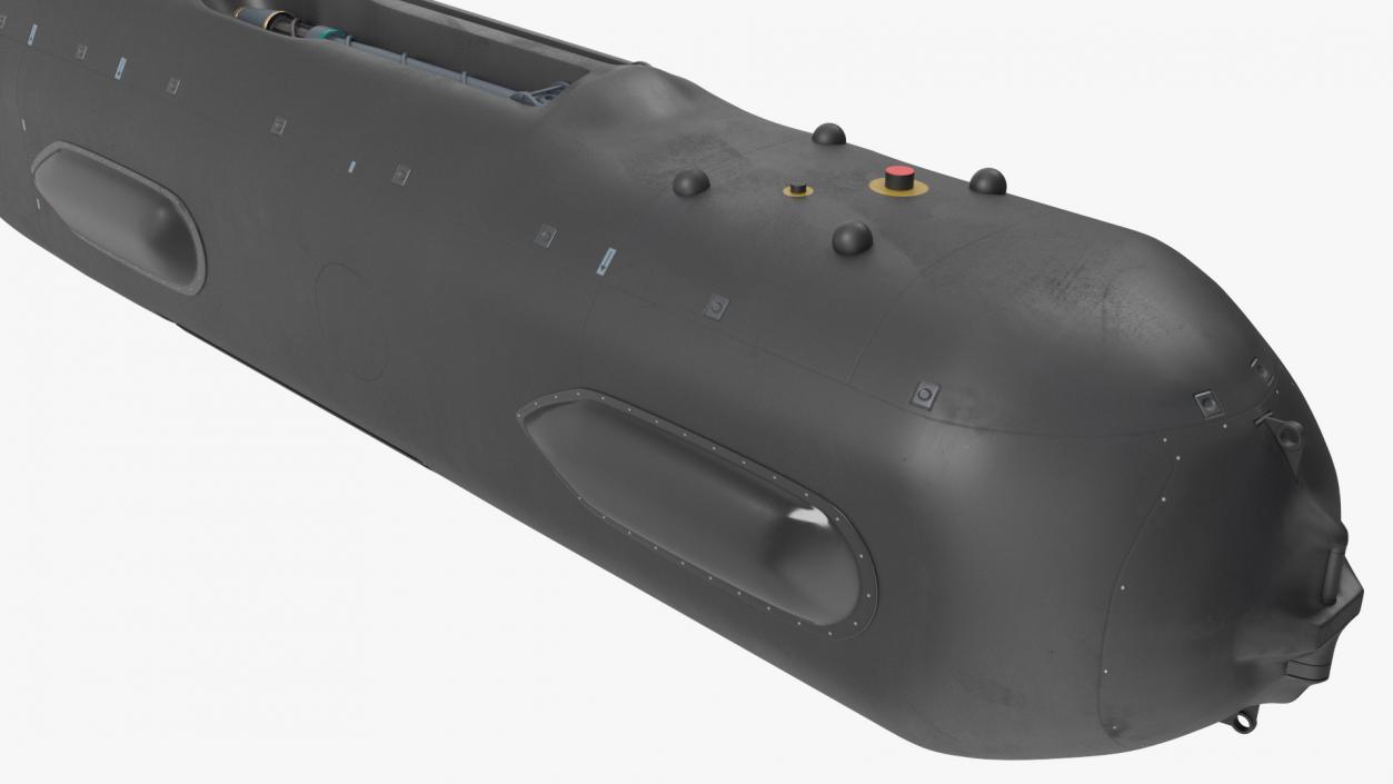 3D model Boeing Orca AUV