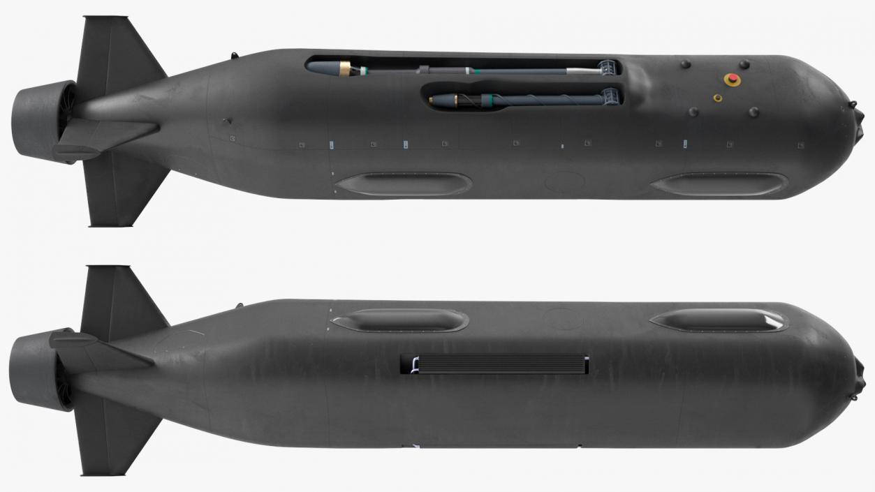 3D model Boeing Orca AUV