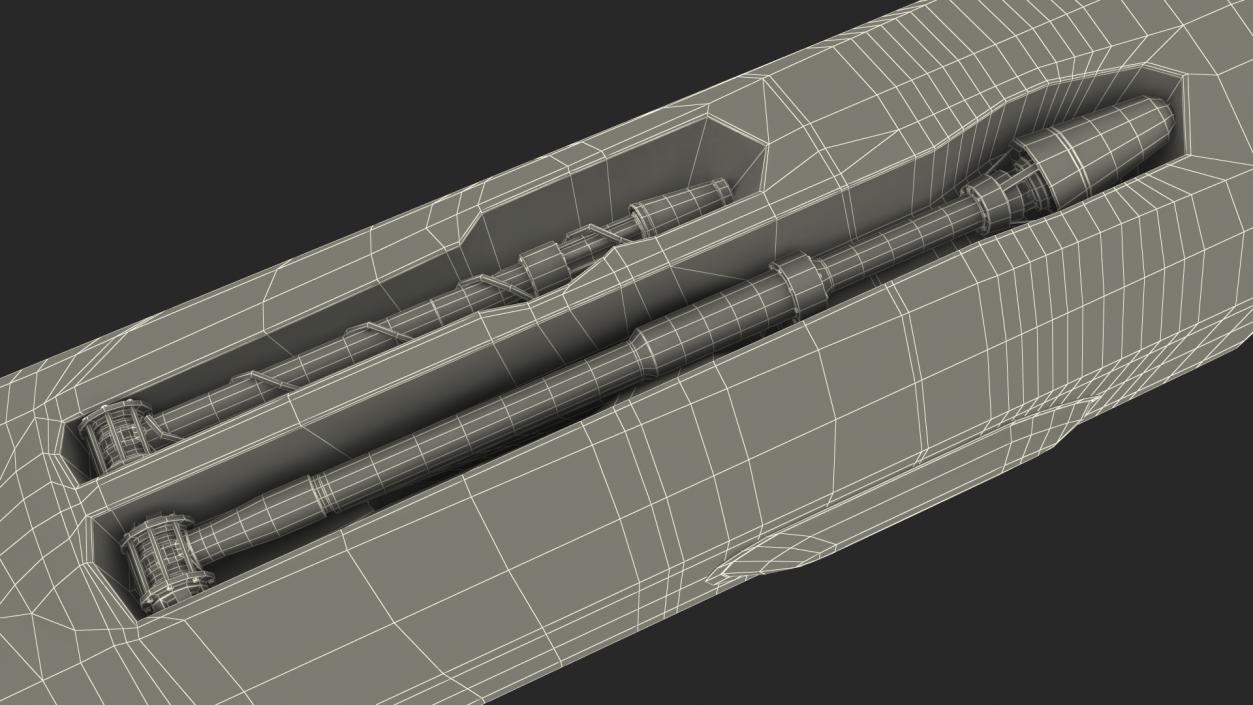 3D model Boeing Orca AUV