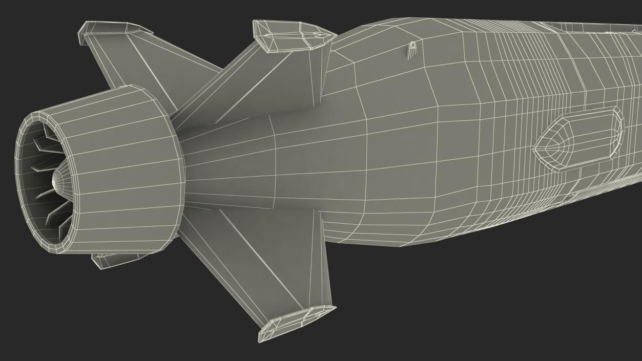 3D model Boeing Orca AUV