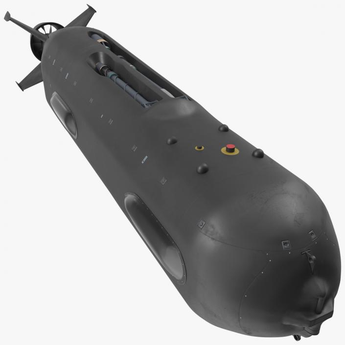 3D model Boeing Orca AUV