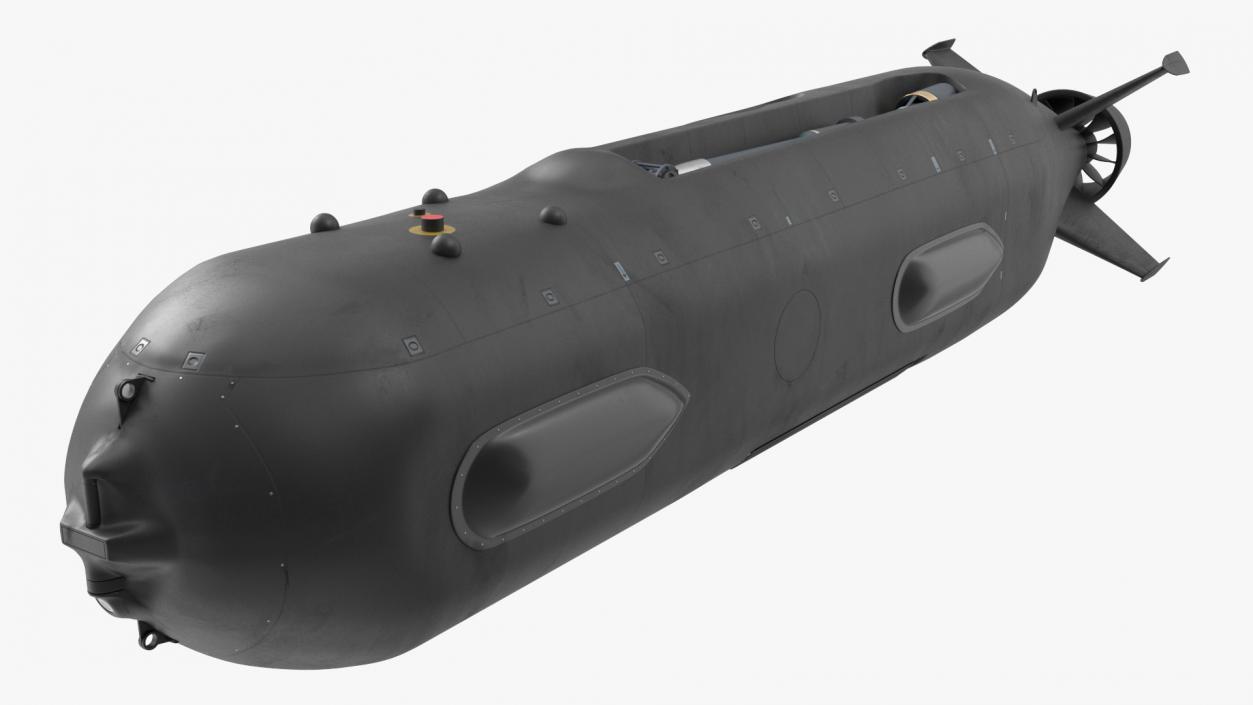 3D model Boeing Orca AUV