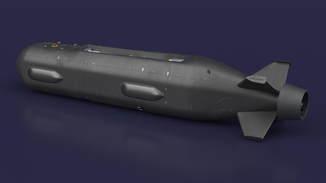 3D model Boeing Orca AUV