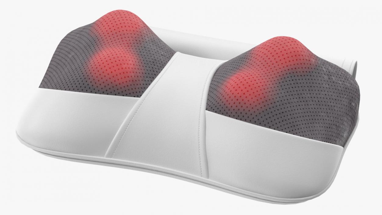 3D model Massager Neck Pillow Open