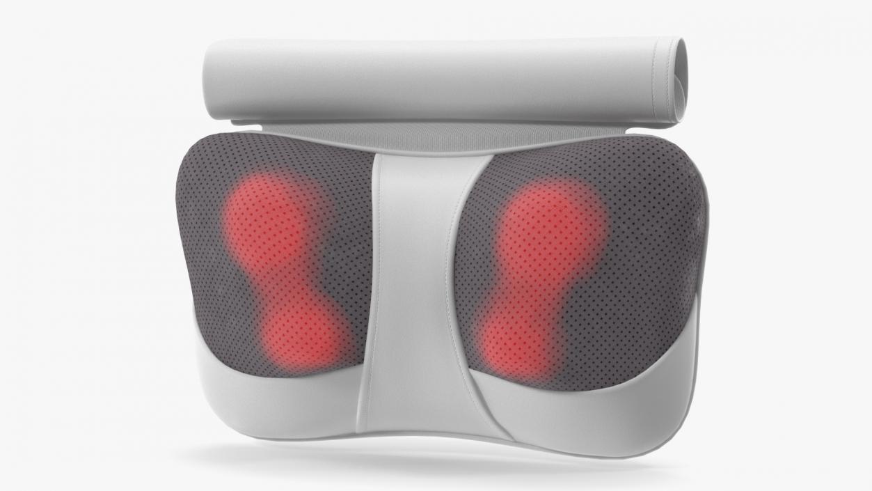 3D model Massager Neck Pillow Open